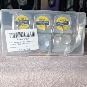Compact Measuring Tape Set - Silver